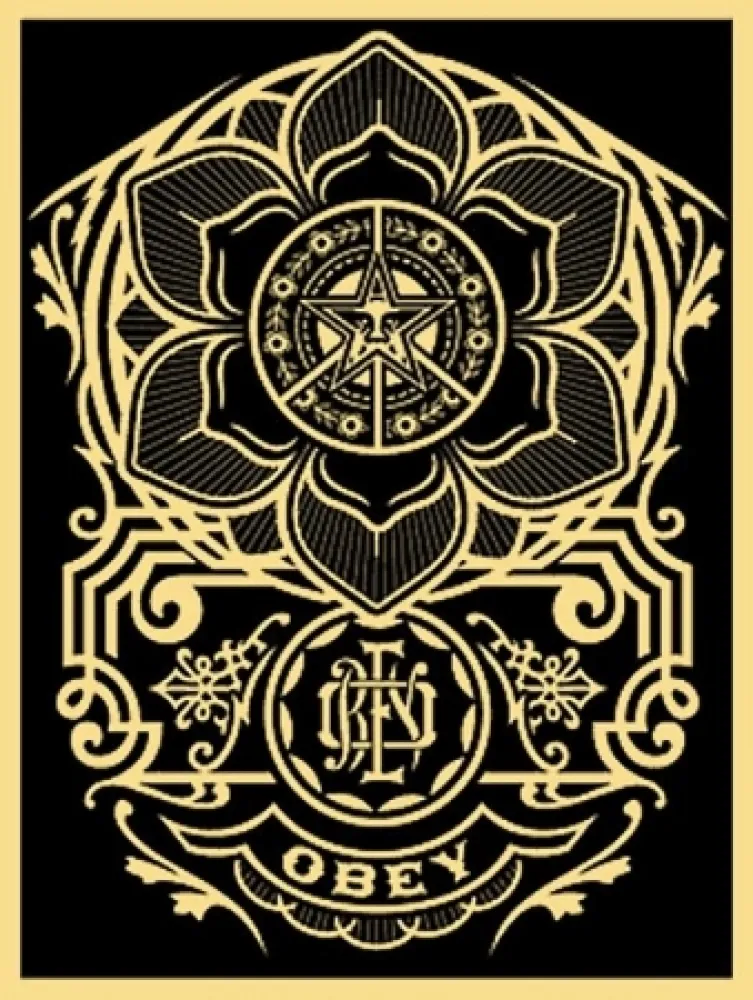 Sérigraphie Fairey - Peace Ornament 