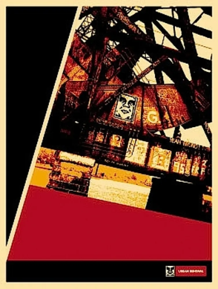 Sérigraphie Fairey - RI Bridge