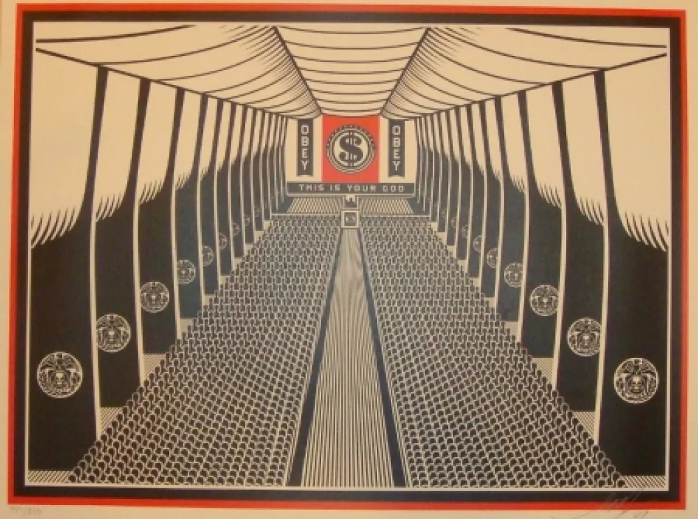 Sérigraphie Fairey - This is Your Church