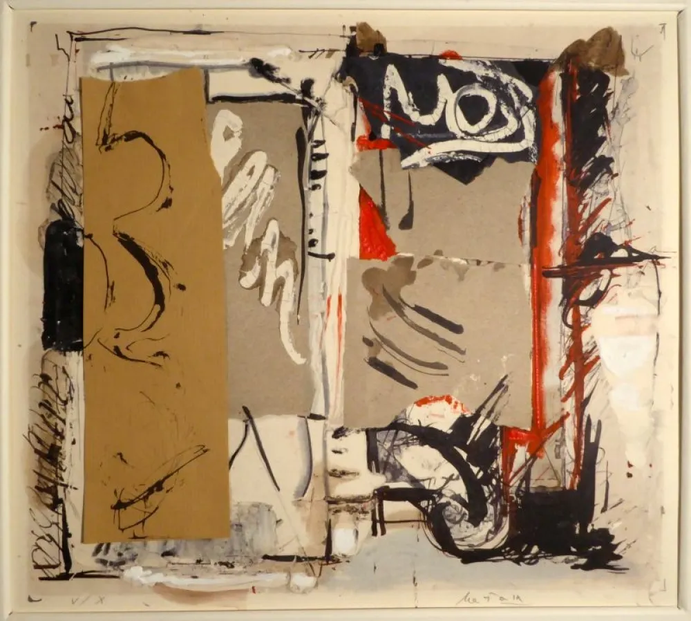 Lithographie Falk - Container