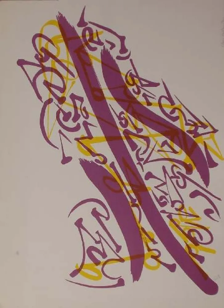 Lithographie Falkenstein - UNTITLED