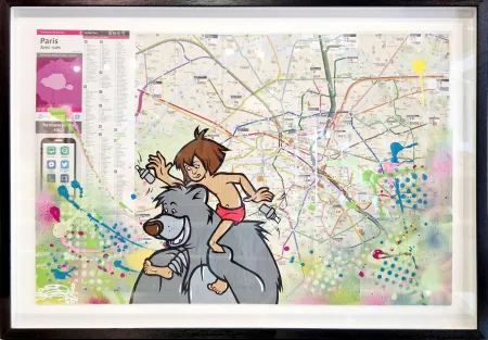 Aucune Technique Fat - Mowgli & Baloo (Metro Map of Paris)