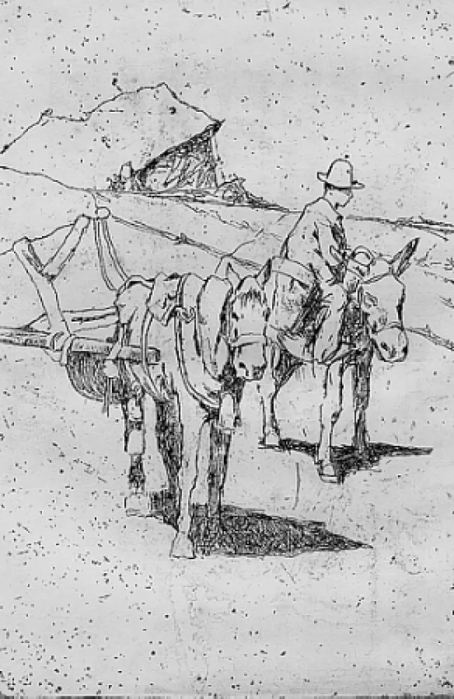 Gravure Fattori - Costumi toscani (barroccio)