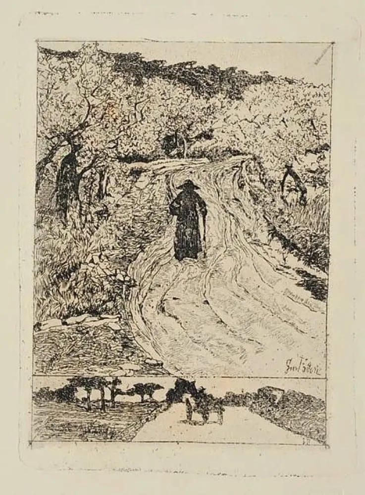 Eau-Forte Fattori - Ritorno a casa