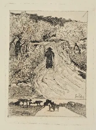 Eau-Forte Fattori - Ritorno a casa