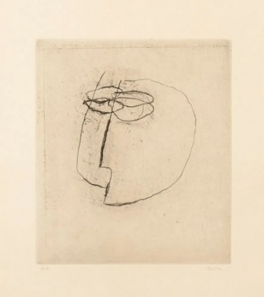 Gravure Fautrier - Otages (IB)