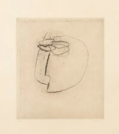 Gravure Fautrier - Otages (IB)