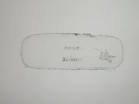 Eau-Forte Favier - En attendant les huns