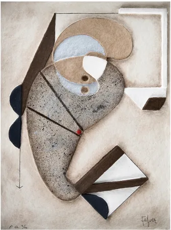 Gravure Felguerez - Autobuigrafia de la creación