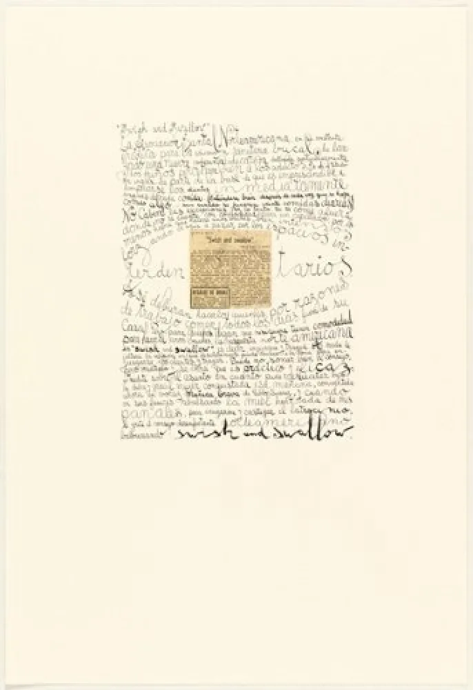 Lithographie Ferrari - Swish and Swallow