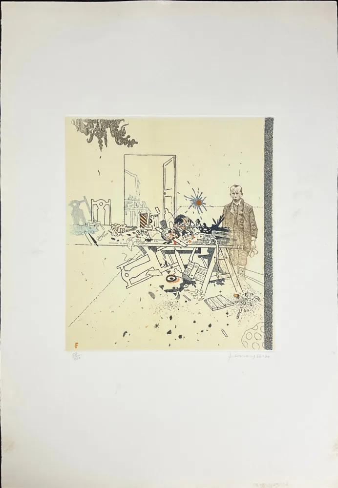 Eau-Forte Ferroni - La stanza ritrovata II