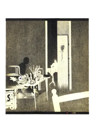 Lithographie Ferroni - Nello studio