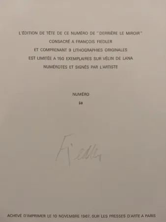 Livre Illustré Fiedler - Edition Tete DLM 167