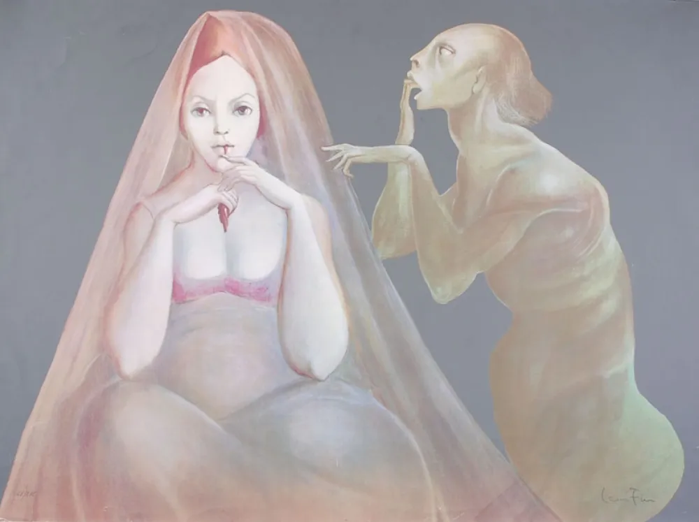 Sérigraphie Fini - Amine (album: Mille et Une Nuits)