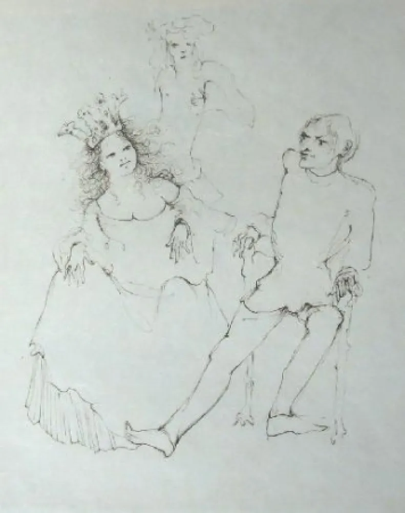 Gravure Fini - Concile d'amour