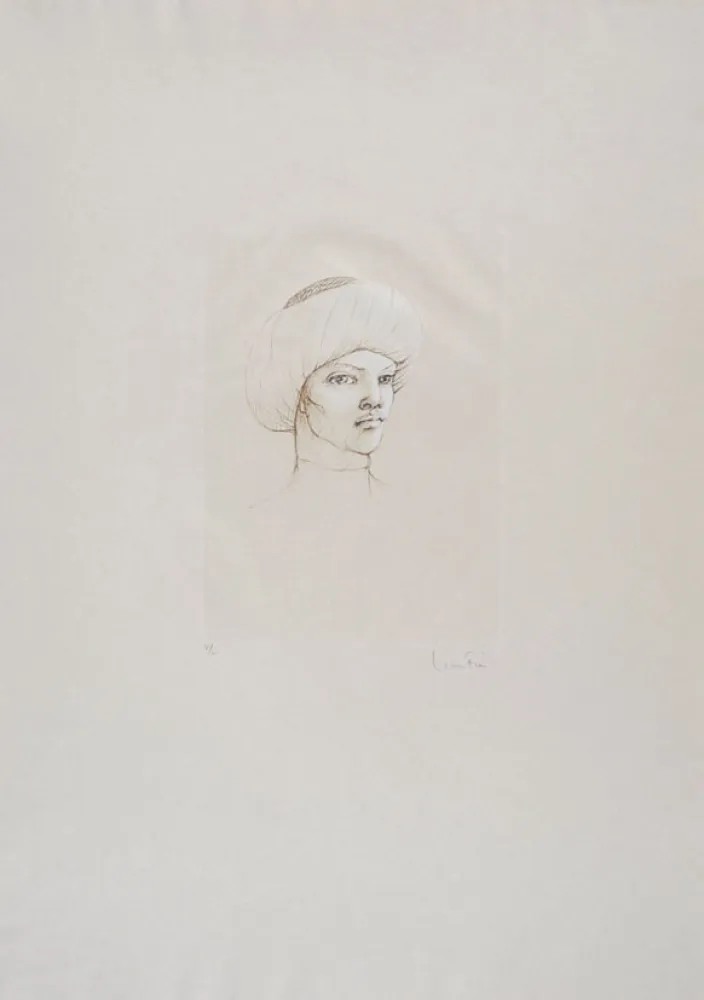 Eau-Forte Fini - Conte de la 672 ème Nuit - XIII