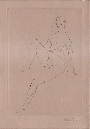 Livre Illustré Fini - L'épouse infidèle.  Poemes.  Deux eaux-fortes originales de Leonor Fini.