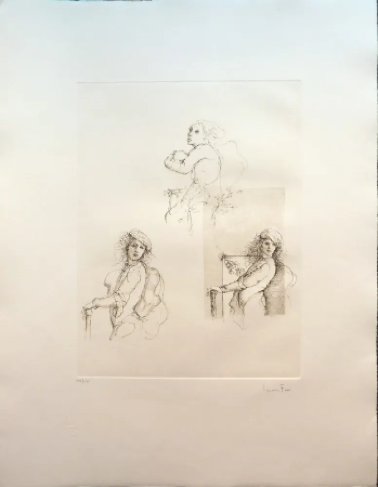 Gravure Fini - Les Trois Grâces 