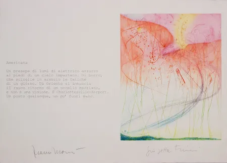 Aquatinte Fioroni - Americana