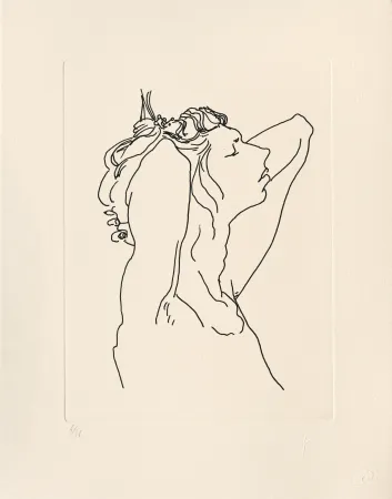 Gravure Flanagan - Reposing