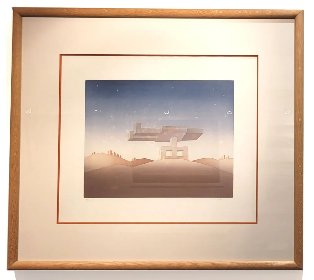 Eau-Forte Et Aquatinte Folon - Sans Vie