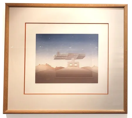 Eau-Forte Et Aquatinte Folon - Sans Vie