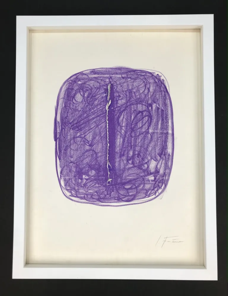 Aucune Technique Fontana - Concetto Spaziale