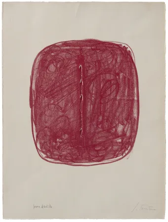 Aucune Technique Fontana - Concetto spaziale