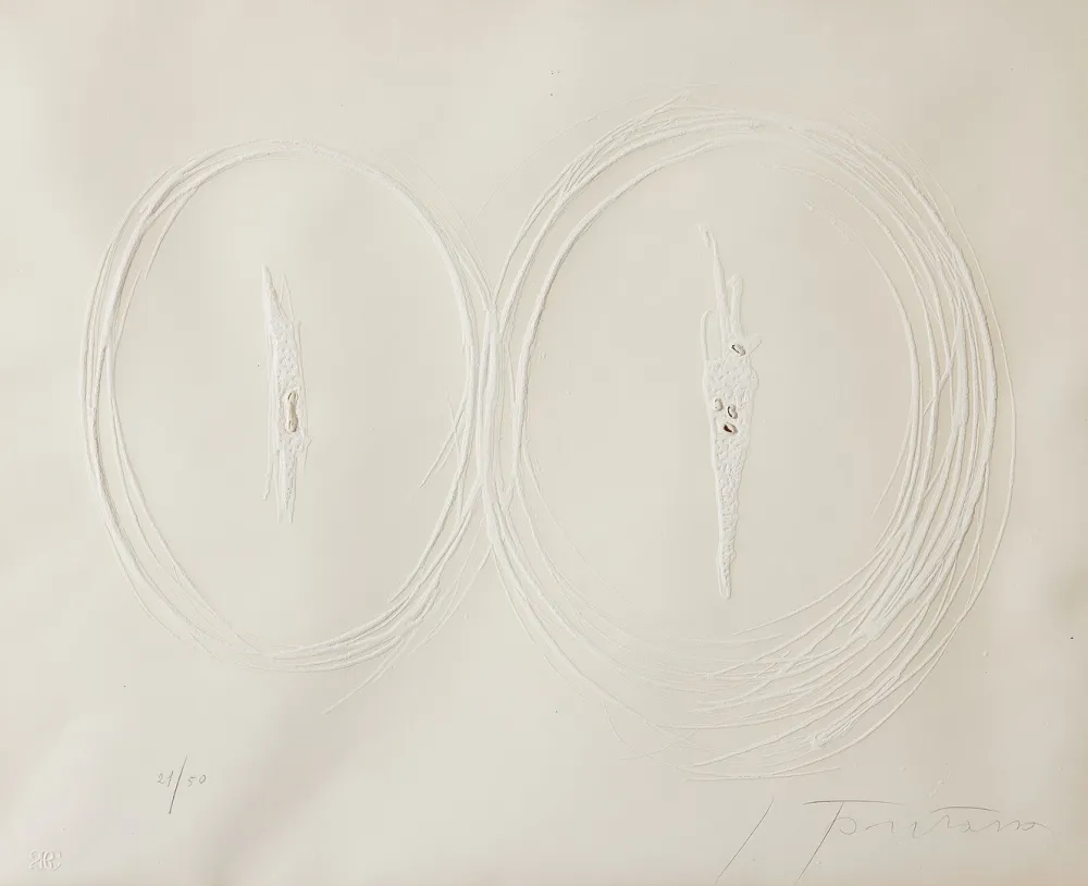 Eau-Forte Fontana - Concetto Spaziale