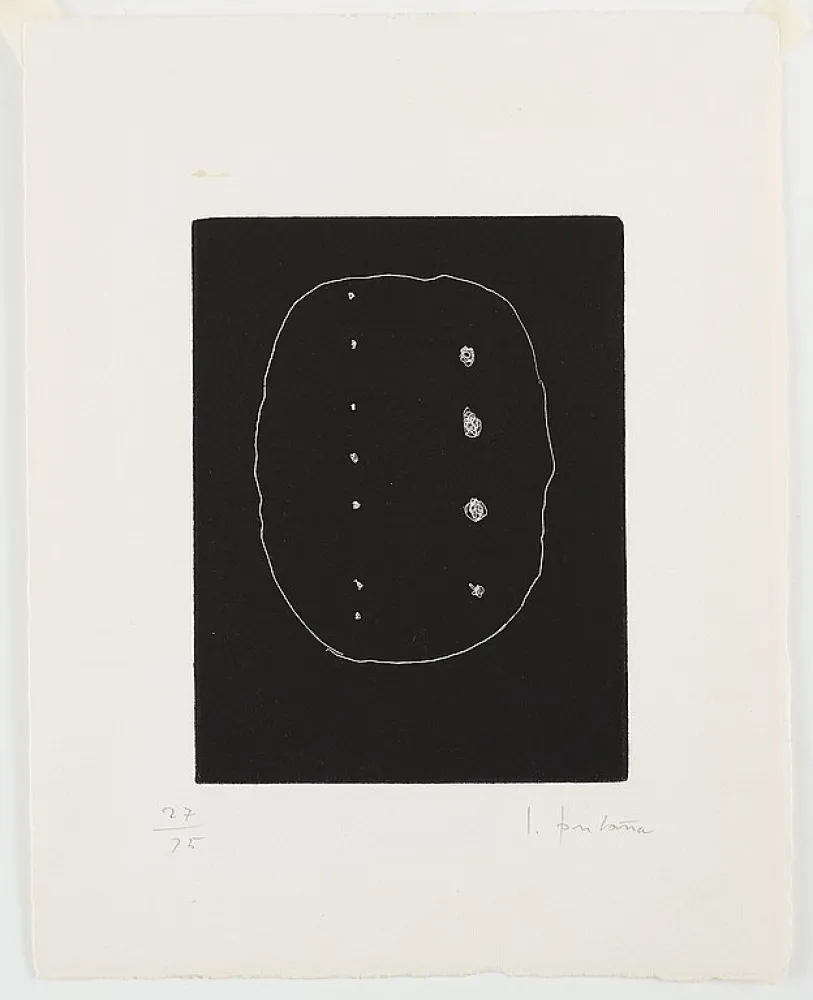 Eau-Forte Et Aquatinte Fontana - L'epèe dans l'eau