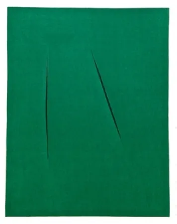 Lithographie Fontana - Spaziale Concetto