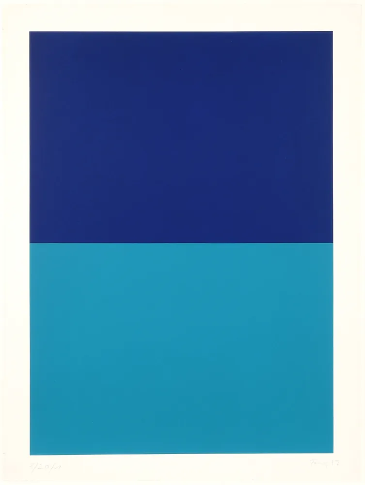 Sérigraphie Forg - Ohne Titel 01