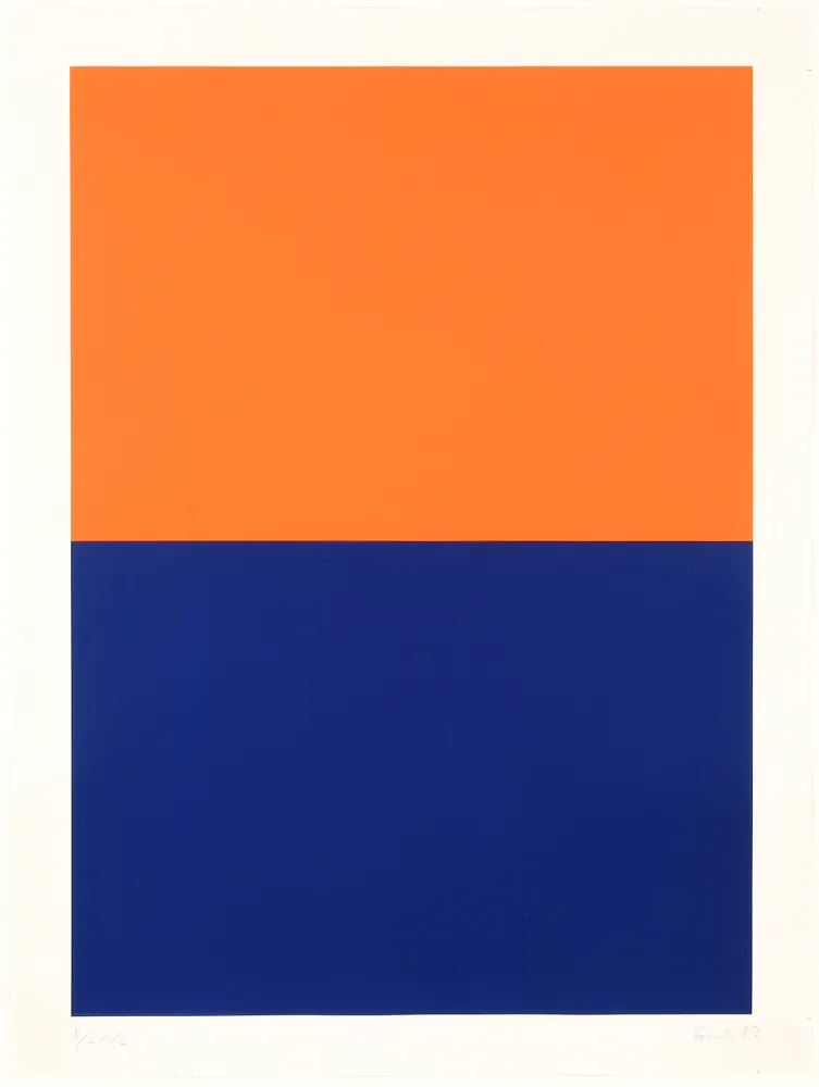 Sérigraphie Forg - Ohne Titel 02