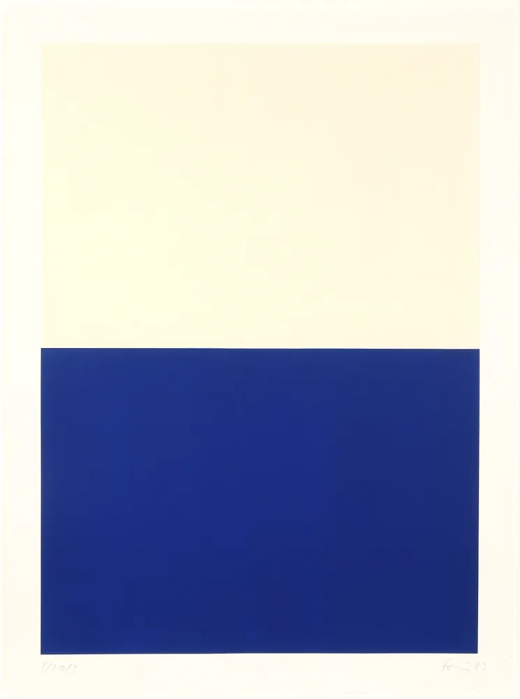 Sérigraphie Forg - Ohne Titel 03