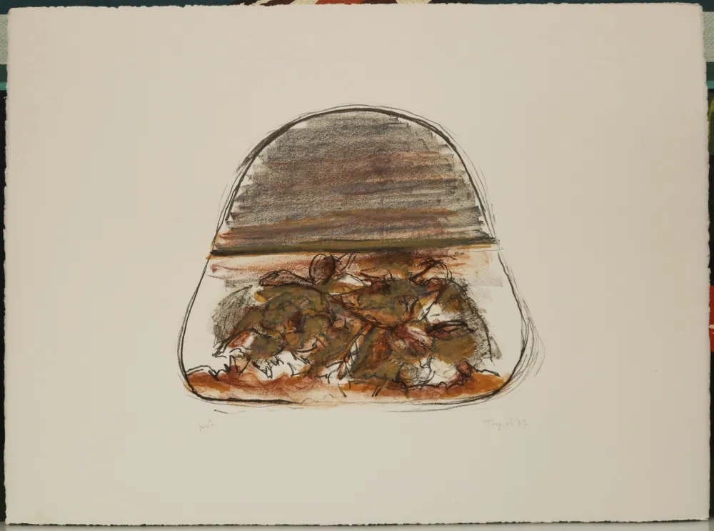 Lithographie Forgioli - Isola 1972