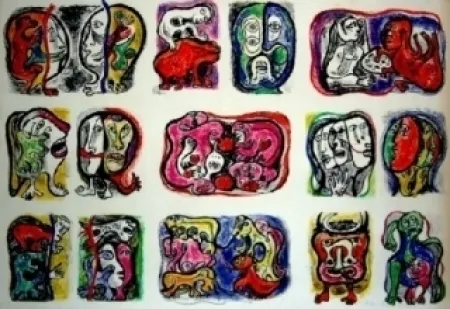 Lithographie Forner - Sans titre