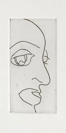 Aquatinte Francis - Self Portrait