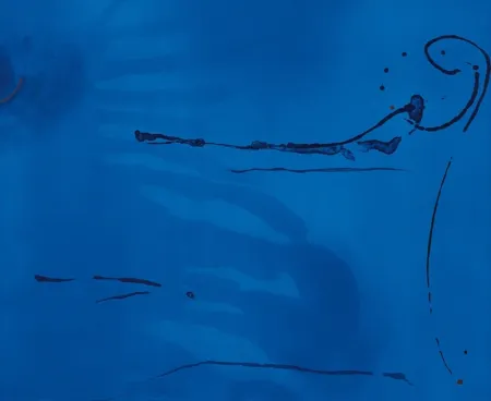 Lithographie Frankenthaler - Blue Current