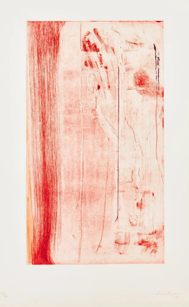 Eau-Forte Et Aquatinte Frankenthaler - Pompeii Forte