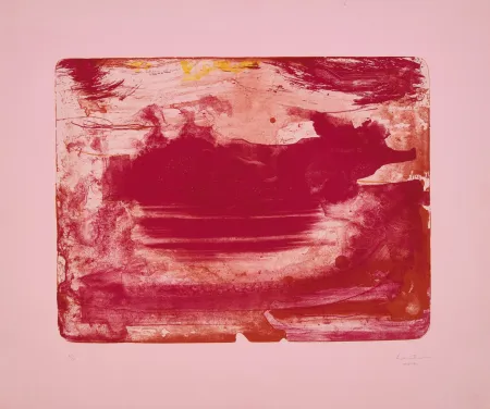 Lithographie Frankenthaler - The Red Sea