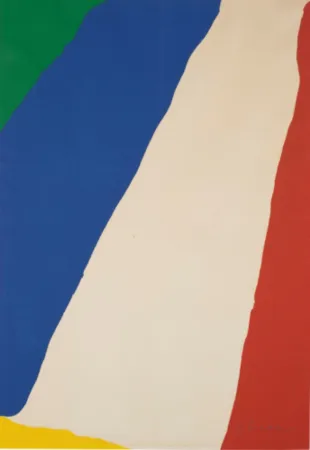 Sérigraphie Frankenthaler - Untitled