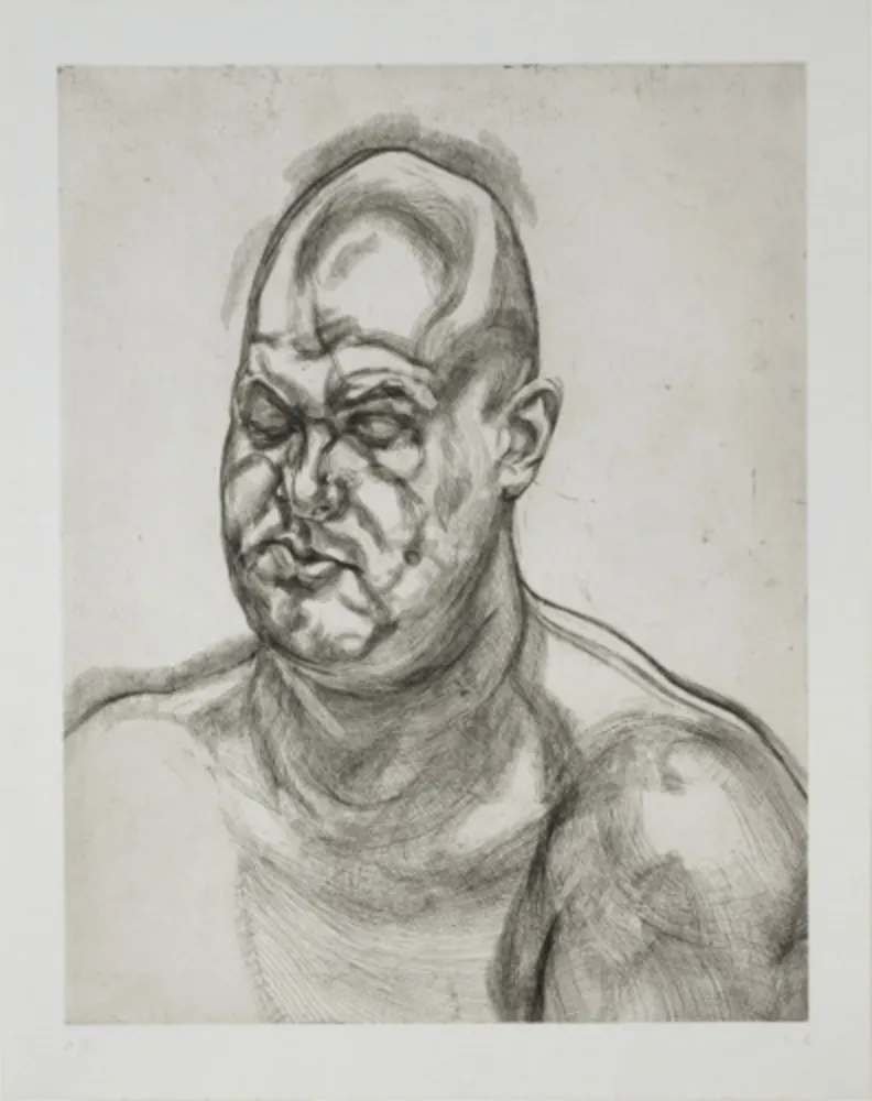 Gravure Freud - Large Head