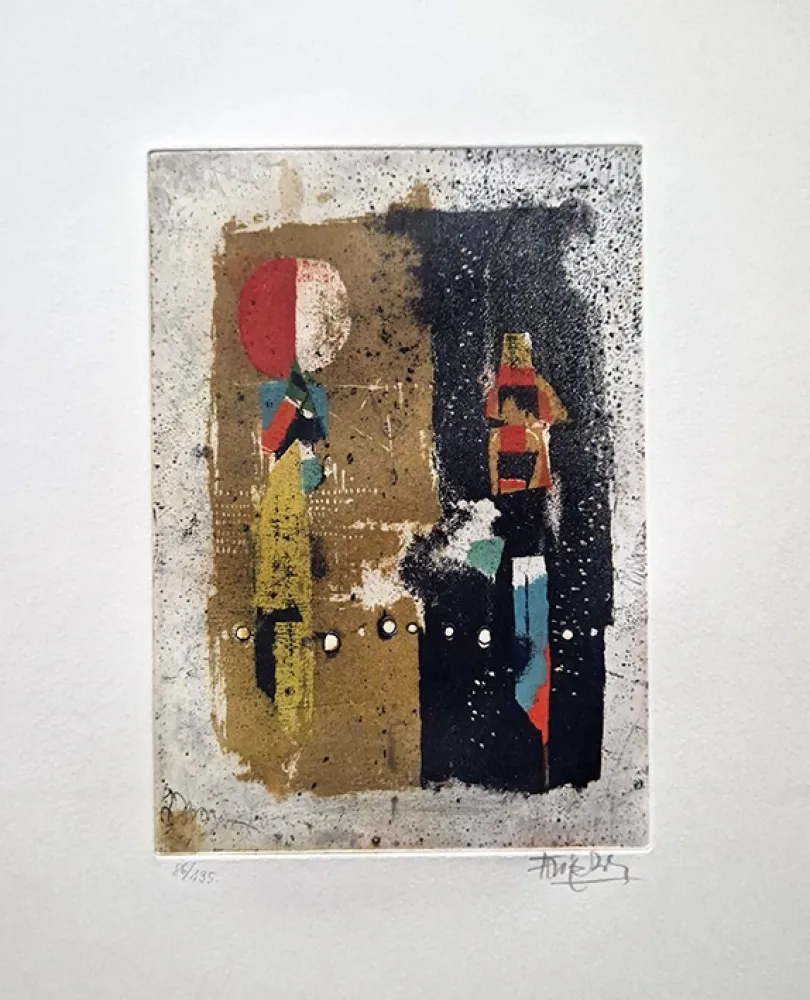 Eau-Forte Friedlaender - Composition