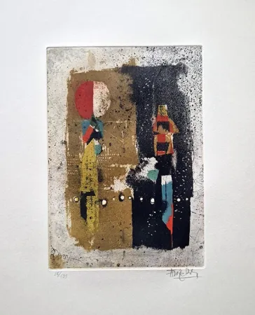 Eau-Forte Friedlaender - Composition