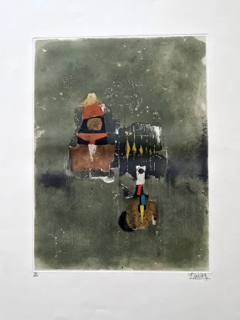 Eau-Forte Friedlaender - Composition