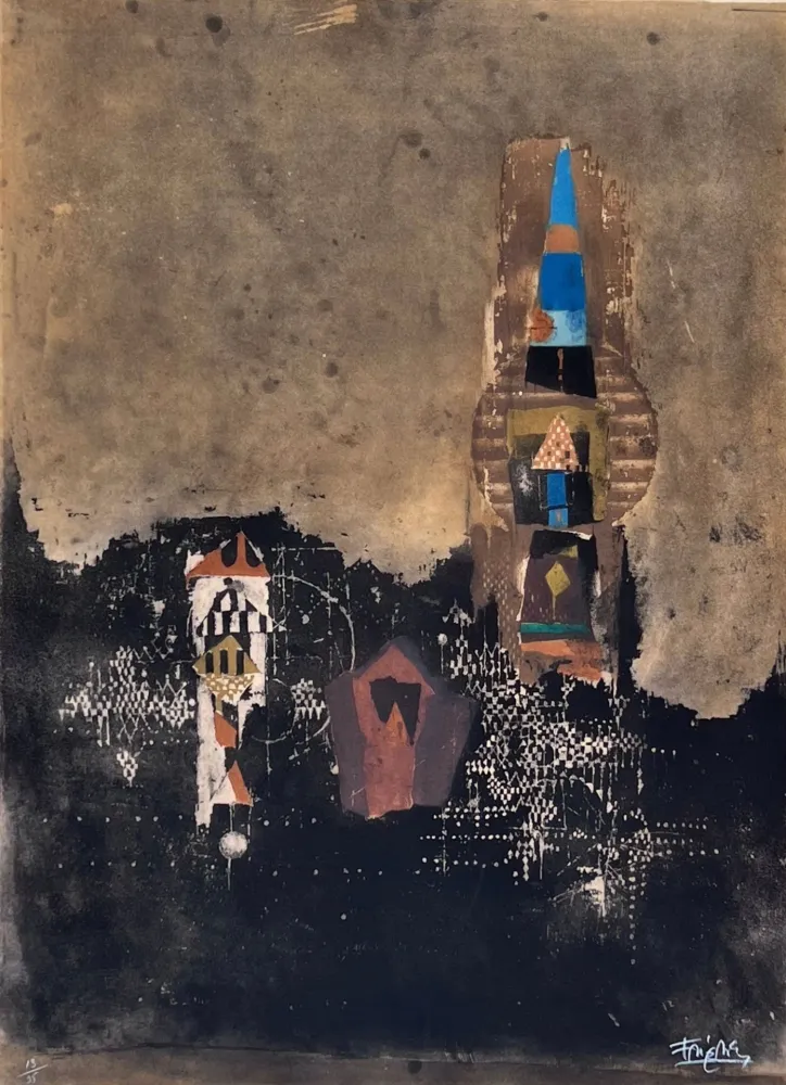 Gravure Friedlaender - Composition III 