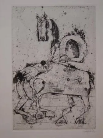 Eau-Forte Et Aquatinte Friedlaender - Petit Bestiaire