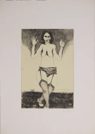 Eau-Forte Frohner - S.T.