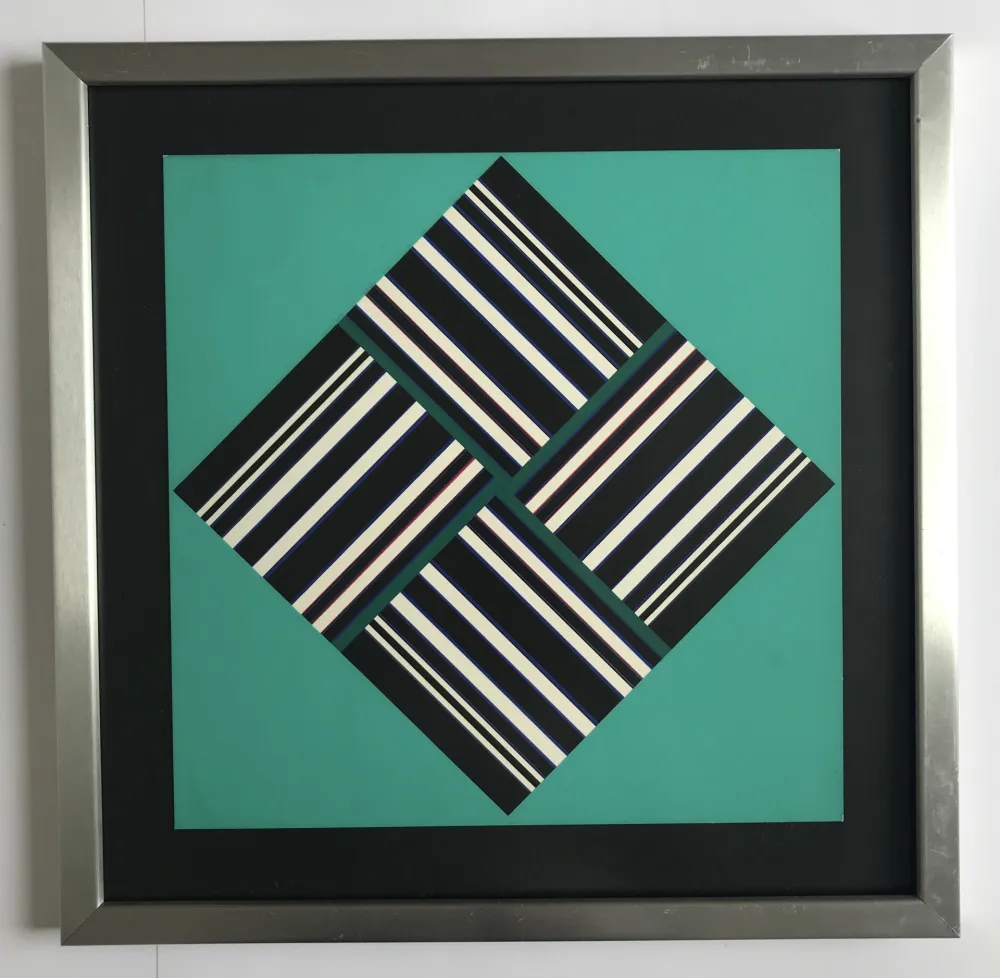 Sérigraphie Fruhtrunk - Seh-Übung (d'après Dschuang Dsi)