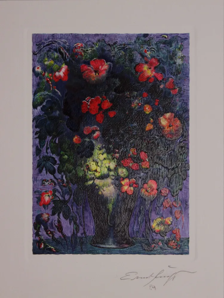 Sérigraphie Fuchs - Fiori